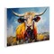 Stupell Industries Moody Longhorn Portrait Wall Plaque, design by LSR Creative Studio